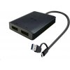 I-Tec USB-A/USB-C Dual 4K DP Video Adapter (CADUAL4KDP)