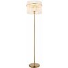 GLOBO 15698SM GORLEY stojacia lampa V1520mm 1xE27 zlatá, biela