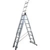 Hliníkový rebrík ALVE Helper 3x8 priečok typ 6608
