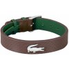 Lacoste Moderný kožený náramok s logom 2040388