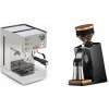 Lelit Anna PL41LEM + Eureka Mignon Single Dose PRO, Black & Oak