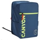 Canyon batoh na notebook palubovka do veľkosti 15,6" mechanizmus proti zlodejom 20l modro-žltý CNS-CSZ02NY01