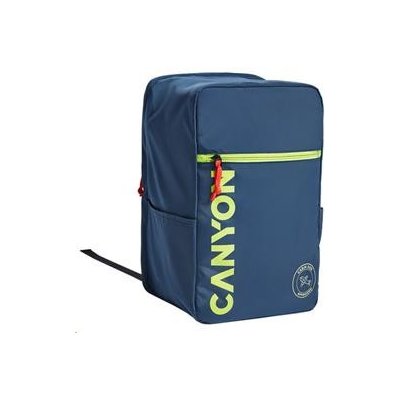 Canyon CNS-CSZ02NY01, batoh na notebook - palubovka, do veľkosti 15,6", mechanizmus proti zlodejom, 20l, modro-žltý CNS-CSZ02NY01