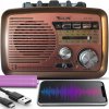 KUCHYNSKÉ RÁDIO FM AM, PRENOSNÉ, NA BATÉRIE, BLUETOOTH, MICRO SD, USB