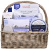 Prútený darčekový kôš kozmetiky s kozím mliekom