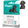 HAPPS Herbal - kvapky proti blchám a kliešťom pre malé psy do 10kg 4ks