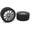 Team Corally Attack MECHOVÁ GUMA 1/10 GP 35 shore 30mm ZADNÍ Carbon disk 2 ks