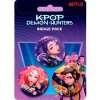 Odznaky K-pop Demon Hunters 3ks