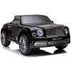 Lean Cars Elektrická autíčko Bentley Mulsanne 2x45W batéria 12V7Ah 2024 lakované černá