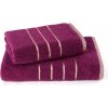 Sada froté uteráka a osušky fialová