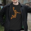 Pánske tričko s potlačou Basket Čierna 4XL