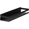 Kúpeľňová polica 40x10 cm Springos HA5182 - čierna