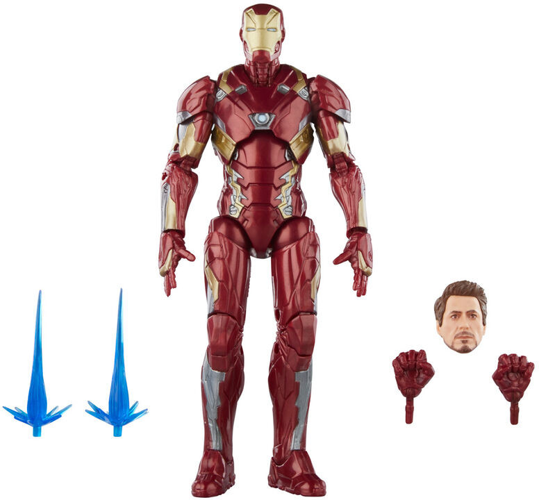 Hasbro Marvel The Infinity Saga Captain America Iron Man Mark