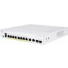 Cisco switch CBS350-8FP-E-2G-EU (8xGbE, 2xGbE/ SFP combo, 8xPoE+, 120W, fanless) - REFRESH CBS350-8FP-E-2G-EU-RF