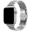 AW Kovový ELEGANCE remienok pre Apple Watch - Strieborný Veľkosť / Rozteč: 38/40/41/42mm, AW barva Elegance wide: Strieborný IR-AWGW-0098