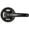 SHIMANO Stred Altus MT101 175mm 36/22z. 9-k. čierny bez krytu na štvorhran