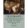 12 METHODISCHE SONATEN 4 NR 10-12 značky Telemann Georg Philipp