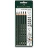 Grafitová ceruzka Faber-Castell Castell 9000 Jumbo 5 tvrdosťí -