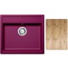 Schock Mono N-100-U s krájacou doskou Classic Line berry MONN100UBRY