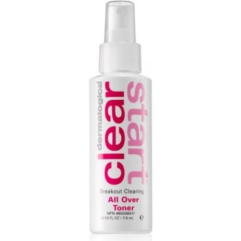 Dermalogica Clear Start Breakout Clearing čistiace a osviežujúce tonikum v spreji na tvár a telo (All Over Toner) 118 ml