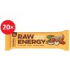 BOMBUS Raw energy - Peanut+dates 50 g 20 ks