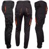 Dámske pracovné montérky s elastanom FRAUJOG BLACK ORANGE