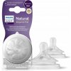 Avent Philips cumlík Natural Response 1 prvý prietok 2 ks transparentni