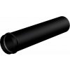 ALCA Predlžovací kus pre kovové umývadlové sifóny DN32, dĺžka 150mm, čierny - Alcadrain A4000BLACK