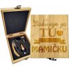 Sablio Darčeková sada na víno Ďakujem za tú najlepšiu mamičku