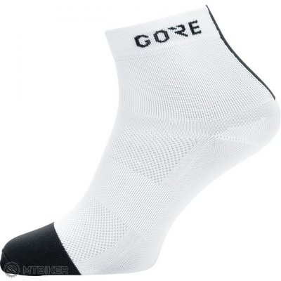 Gore M Light Mid ponožky biele/čierne