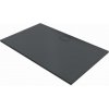 Sprchová vanička obdĺžniková Hüppe EasyFlat 160x100 cm liaty mramor antracitová matná EF0119.128