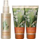 Frais Monde Lily Of The Valley Body Thermal Salts Perfumed Water 125 ml + Thermal Salts Bath Foam 200 ml + Thermal Salts Body Cream Konvalinka 200 ml darčeková sada