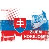 Slovensko - hokej nálepka - SKLADOM