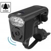 LED bicyklové svietidlo so zvončekom Gaciron V18-200, 200lm, vstavaný Li-ion aku. 5200mAh, USB-C nabíjateľné