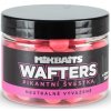 Mikbaits Boilies Wafters Pikantná Slivka 150ml 12mm