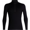 Icebreaker M 260 Tech LS Half Zip - black XXL