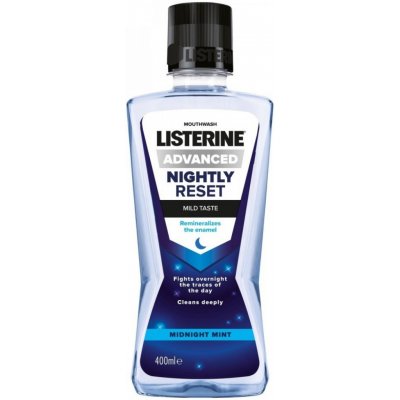 Listerine Nightly Reset mint ústna voda 400 ml