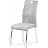 Jedálenská stolička Autronic 43x98 cm strieborná látka HC-486 SIL3