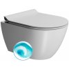 PURA závesná WC misa, Swirlflush, 36x50cm, biela dual-mat 881609