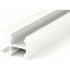 Profil pre LED pásiky, Lucas, Biely lakovaný 2000mm
