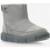 Dámske zimné topánky Sorel Explorer III Slip-On WP - quarry/sea salt