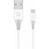 Swissten 71504400 dátový USB - USB-C 3.1 (7mm), 1,5m, bílý