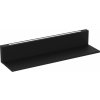 Luminex Nástenná polica s LED osvetlením SHELF 10x60 cm čierna LU0296 + záruka 3 roky zadarmo