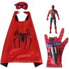 SPIDERMAN - Spiderman Mass Cape šaty rukavice strieľa