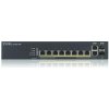 Prepínač Zyxel GS1920-8HPv2 10Port Gbit 2xGb 130W PoE