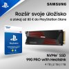 Samsung SSD 990 PRO w heatsink, 4TB, NVMe M.2 MZ-V9P4T0GW