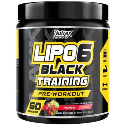 Lipo 6 Black Training - Nutrex 264 g Wild Grape