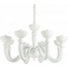 Ideal Lux 094007 závesné stropné svietidlo Bon Bon 8x40W | E14 - biele