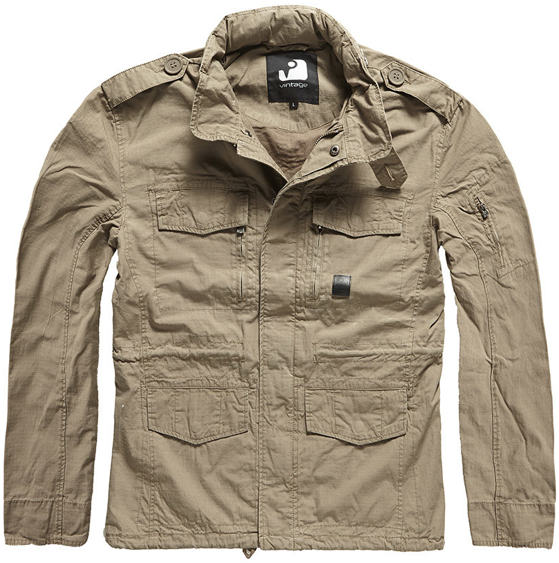 Vintage Industries Cranford khaki