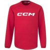 CCM mikina CCM Locker Room Fleece Crew SR